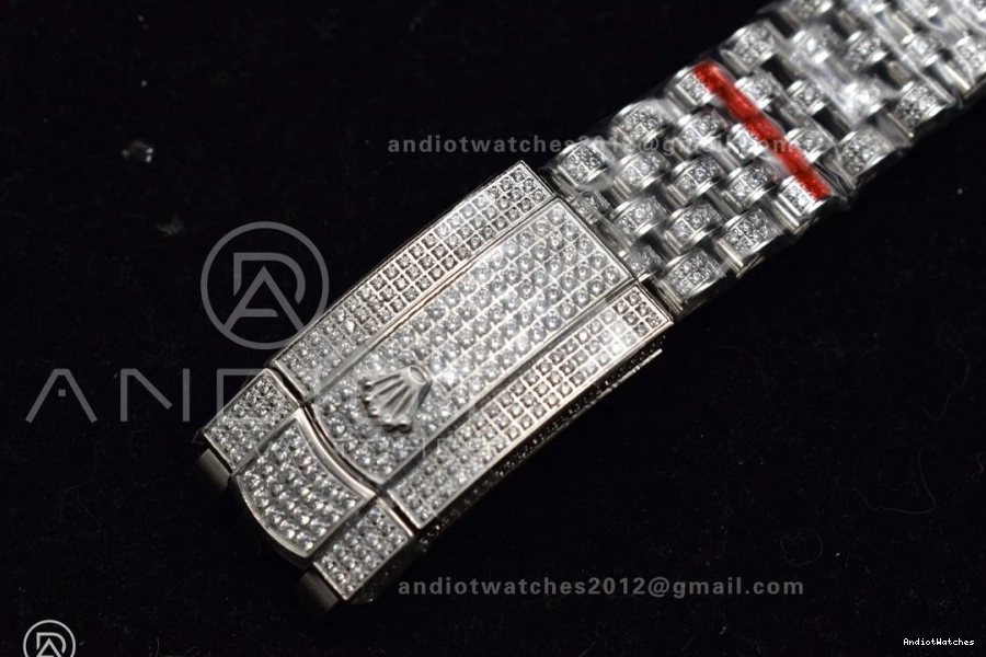 Upgraded Markers Stick White 906 Best Diamond DateJust JDF 41mm Version 0414